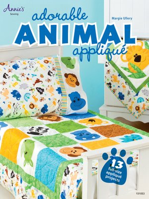 cover image of Adorable Animal Applique